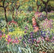 Claude Monet The Artist-s Garden at Giverny oil painting on canvas